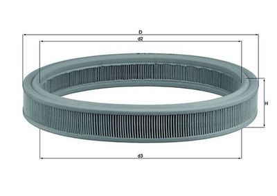 Air Filter KNECHT LX 332