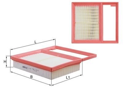 Air Filter KNECHT LX 4157