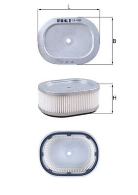 Air Filter KNECHT LX 4255