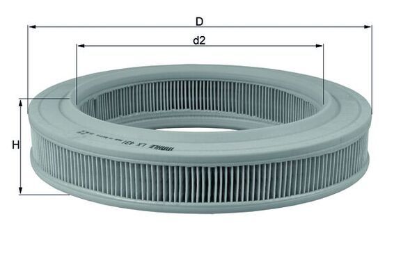 KNECHT LX 431 Air Filter