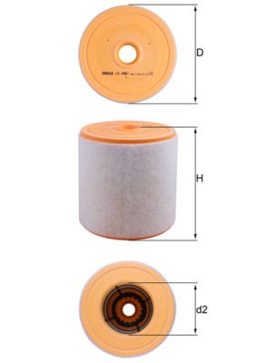 KNECHT LX 4961 Air Filter