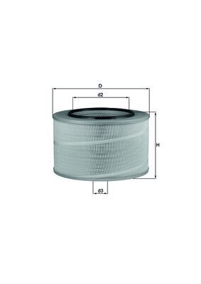 Air Filter KNECHT LX 507