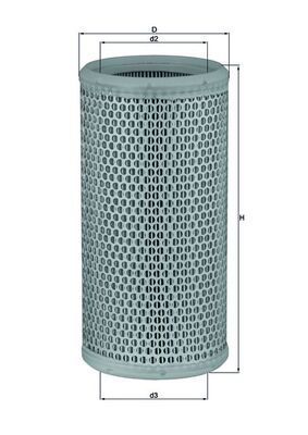 KNECHT LX 519 Air Filter
