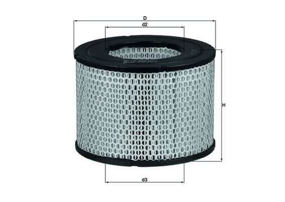 KNECHT LX 606 Air Filter