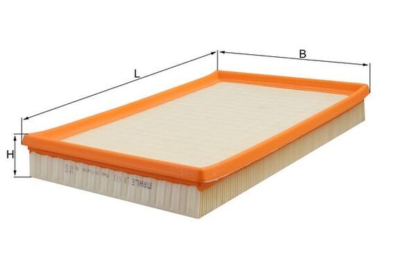 KNECHT LX 613 Air Filter