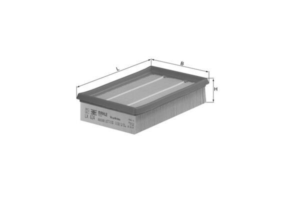 KNECHT LX 624 Air Filter