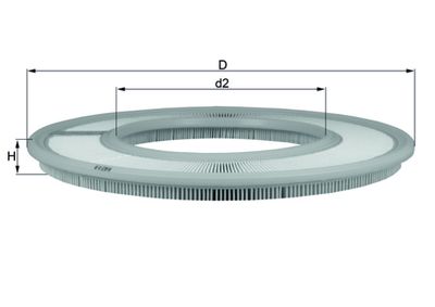 Air Filter KNECHT LX 66