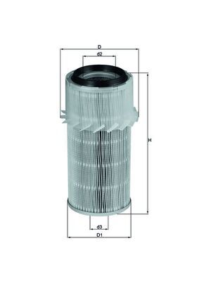 Air Filter KNECHT LX 682