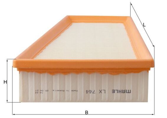 KNECHT LX 744 Air Filter
