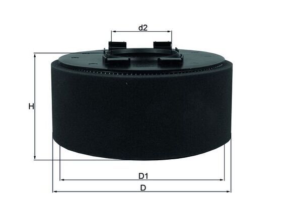 KNECHT LX 870 Air Filter