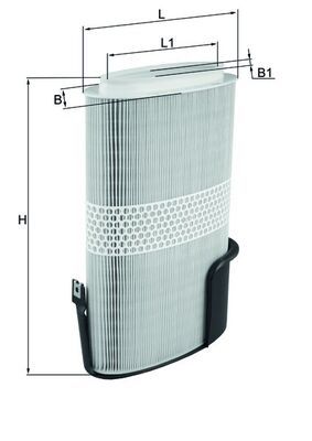 Air Filter KNECHT LX 1009/6