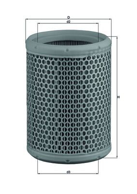 KNECHT LX 130 Air Filter