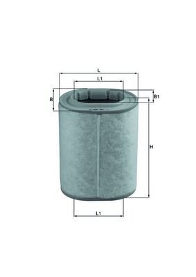 KNECHT LX 1460 Air Filter