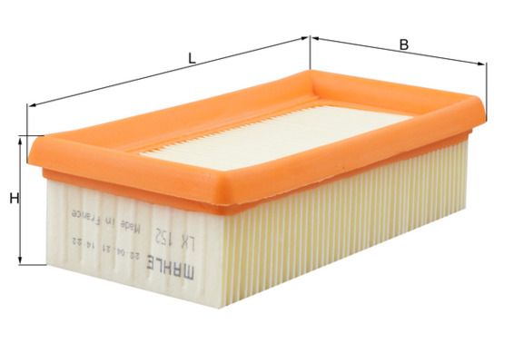 KNECHT LX 152 Air Filter