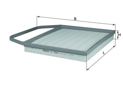 Air Filter KNECHT LX 1564