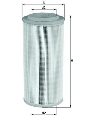 KNECHT LX 1595 Air Filter