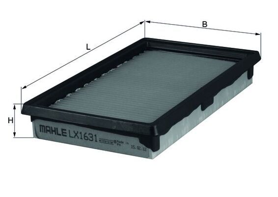 KNECHT LX 1631 Air Filter