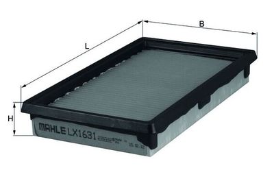 Air Filter KNECHT LX 1631