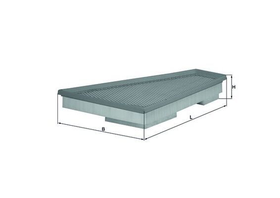 KNECHT LX 1663 Air Filter