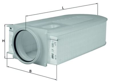 Air Filter KNECHT LX 1686/1