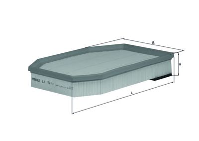 Air Filter KNECHT LX 1741/1