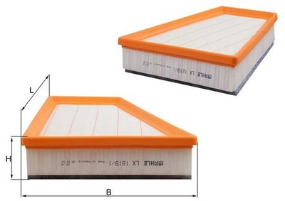 Air Filter KNECHT LX 1819/1