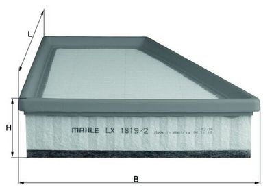 Air Filter KNECHT LX 1819/2