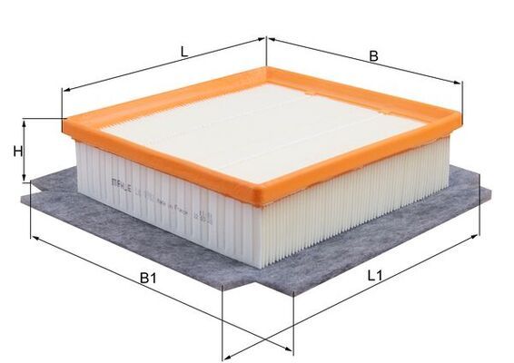 KNECHT LX 1982 Air Filter