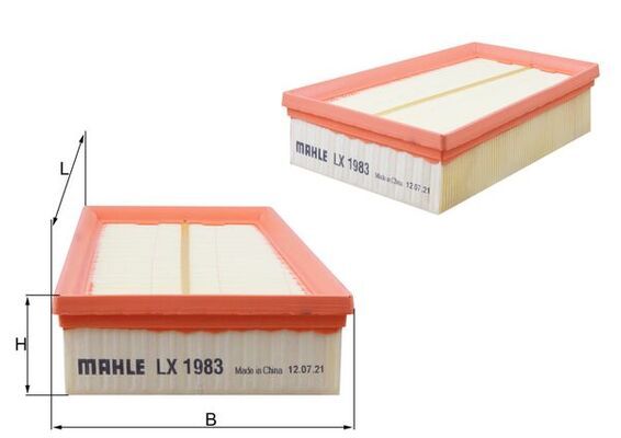 KNECHT LX 1983 Air Filter