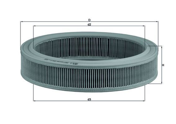 KNECHT LX 202 Air Filter