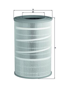 Air Filter KNECHT LX 2068