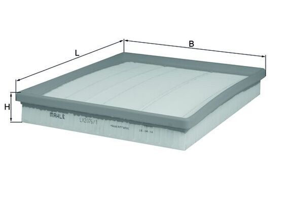 KNECHT LX 2076/1 Air Filter