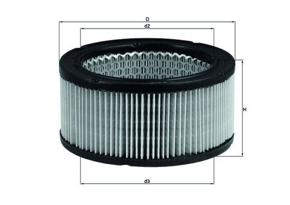 KNECHT LX 213 Air Filter