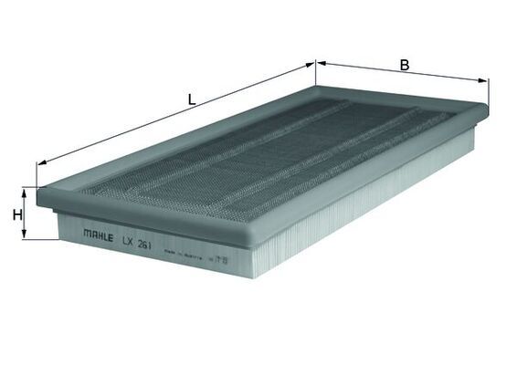 KNECHT LX 261 Air Filter