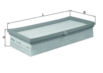 Air Filter KNECHT LX 2636