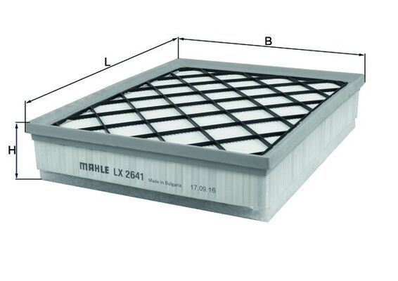 KNECHT LX 2641 Air Filter