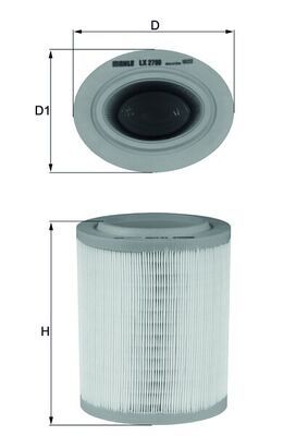 KNECHT LX 2790 Air Filter