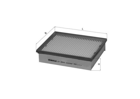 KNECHT LX 2840 Air Filter
