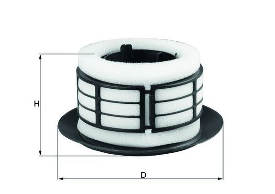 KNECHT LX 292 Air Filter