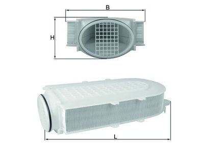 Air Filter KNECHT LX 2991/1