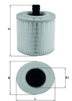 KNECHT LX 3015/14 Air Filter