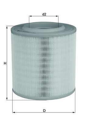 Air Filter KNECHT LX 3143