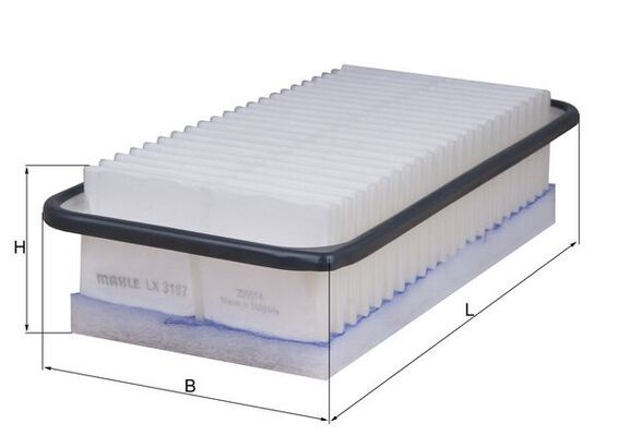 KNECHT LX 3187 Air Filter