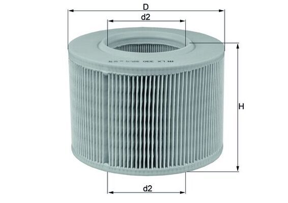 KNECHT LX 330 Air Filter