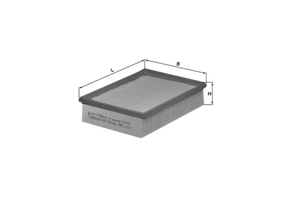 KNECHT LX 343 Air Filter