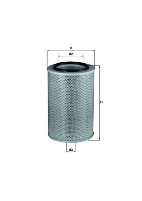 KNECHT LX 345 Air Filter