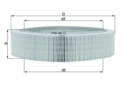 Air Filter KNECHT LX 346