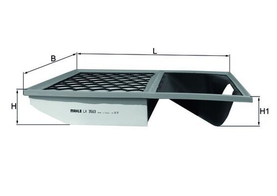 KNECHT LX 3583 Air Filter