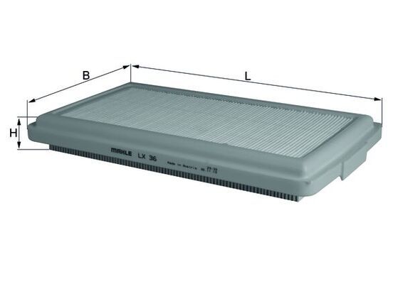 KNECHT LX 36 Air Filter