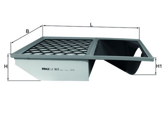 KNECHT LX 3603 Air Filter